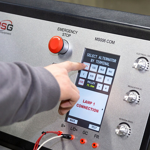 MSG MS006 cтенд для проверки генераторов и реле регуляторов