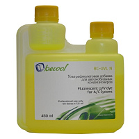 BECOLL BC-UVL N ультрафиолетовый краситель для поиска утечек систем кондиционирования 450 мл