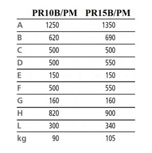 Пресс гидравлический гаражный WERTHER PR10B/PM (ОМА650B)