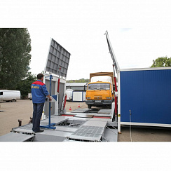 ЛТК-М (МСД–13000 УКТК) линия технического контроля мобильная контейнерная до 13 тонн на ось