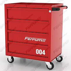 FERRUM 02.004L тележка инструментальная 4 ящика