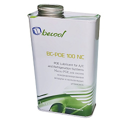 BECOLL BC-POE 100 NC масло холодильное для автокондиционеров и других систем 1 литр