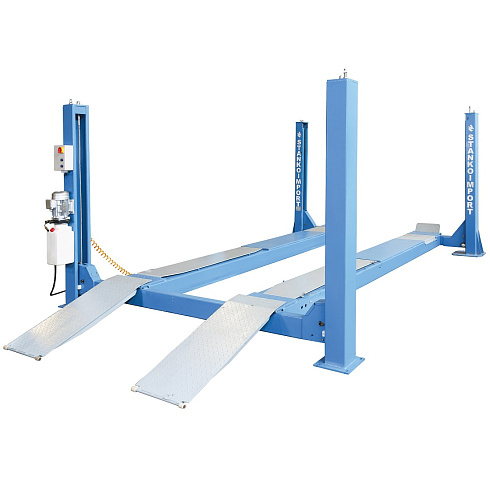 СТАНКОИМПОРТ ПГП4-4.5 четырехстоечный подъемник для сход-развала электрогидравлический
